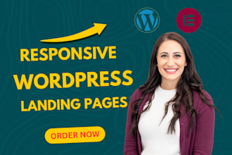 design responsive wordpress landing page