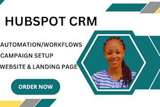 do hubspot CRM, hubspot automations, hubspot landing page, activecampaign