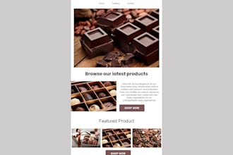 create professional email template with klaviyo