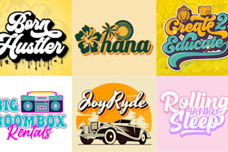 do hand lettering, custom logo, retro, letter, funky groovy, text