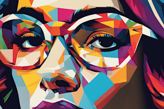 make a beautiful wpap pop art portrait