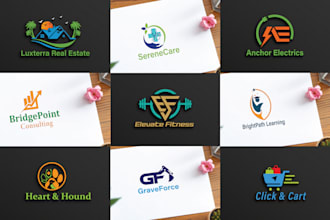do modern minimalist stunning logo design
