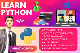 be your python programming tutor, beginner to advanced