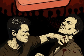 draw dark art and fight art