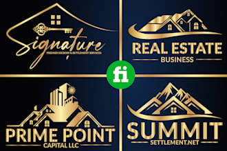 do realtor, real estate, real estate broker, mortgage logo for your business