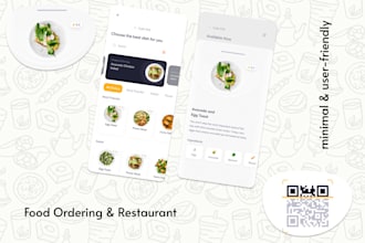 design modern mobile ui ux, web ui ux with figma or adobe xd