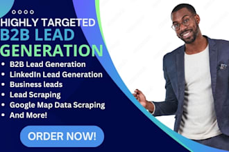 provide highly targeted b2b lead generation, b2b linkedin lead generation