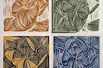 make amazing linocut graphics for your