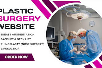 plastic, reconstructive, cosmetic, liposuction,  surgery surgeon doctor website