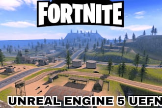 unreal level design,3d environment,fortnite map,ue5,3d game map,unreal engine 5