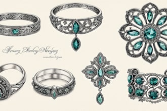 draw jewelry designs, jewelry sketches based on nature objects