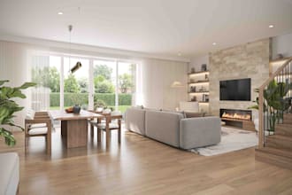 do realistic 3d and 360 renders for real estate