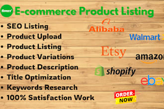 do ebay listing, ebay seo listing, ebay product listing
