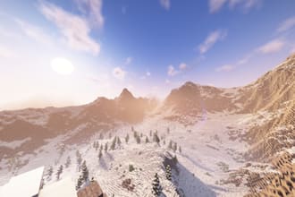 create custom realistic minecraft terrain