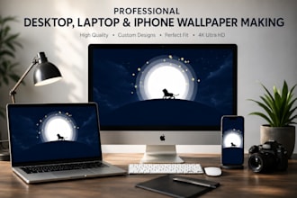 design wallpaper for your desktop, iphone and laptop