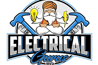 design modern electrical logo