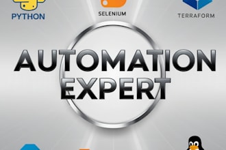 do automation on websites and apps using python
