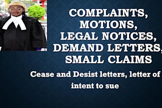 draft powerful civil rights complaint and motions for you