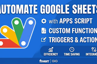 automate google sheets using apps script