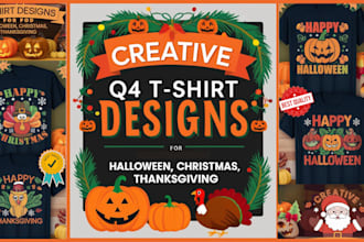 create creative pod q4 t shirt designs and listings