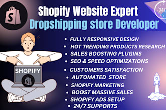 edit, update, customize, revamp, manage shopify ecommerce store marketing seo va