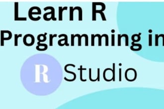 do code in r programming language, rstudio and sas