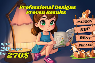 illustrate children story book illustration children story book kdp