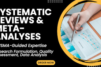 do comprehensive prisma guided systematic reviews and meta analysis