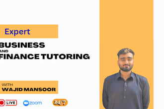 be your finance tutor online