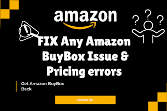 quickly fix amazon product listings buy box and pricing error issues