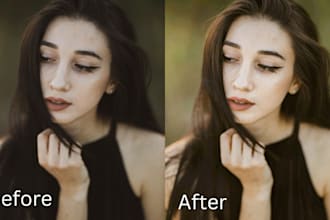 do expert photoshop editing and retouching for flawless natural results