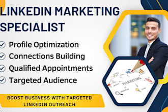 be your b2b appointment setter and linkedin marketing