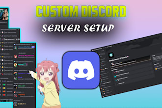 custom discord server setup for communities and businesses