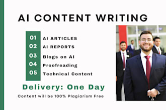 write technical articles and project reports