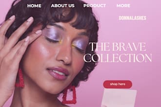 do shopify website redesign,  setup shopify store design, shopify website design