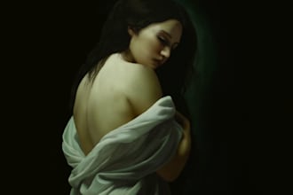 paint baroque inspired art in realism