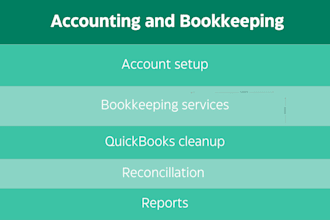 do setup,clean up and bookkeeping in quickbooks,xero and  zoho