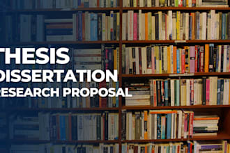 edit your thesis, dissertation or research proposal