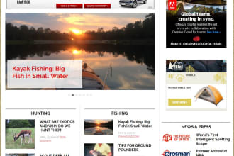 publish your guest post on my established hunting and fishing website