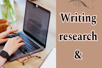 write a high quality research, summary or article