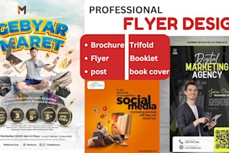 create a stunning one sheet and custom marketing flyer for your business