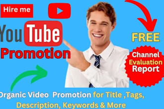 do USA organic christian youtube promotion video SEO manager gospel music
