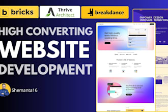 be your bricks builder, thrive architect, breakdance reliable developer