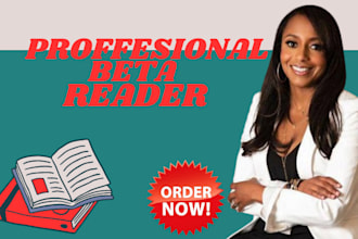 beta read your book, beta read your manuscript and provide extensive feedback
