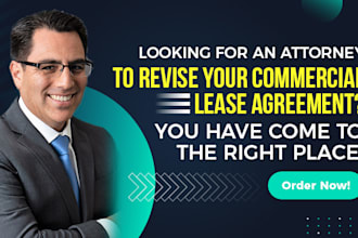 review your commercial lease as a licensed california attorney for landlords