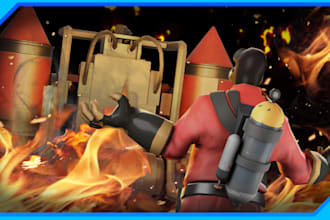 create a high quality custom 3d render