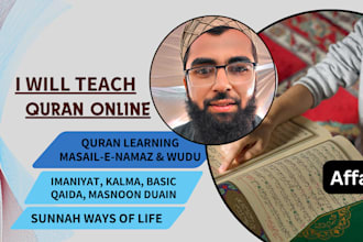 be your online quran tutor and islamic mentor