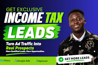 income tax leads bookkeeping leads tax website tax facebook ads sales funnel