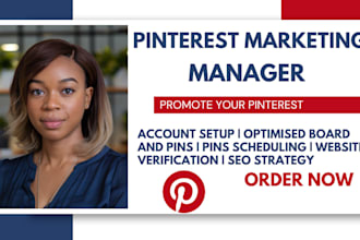 be your pinterest marketing manager, SEO, and ads strategist