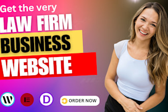 design professional law firm website, attorney, lawyer, legal office website